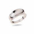 Sterling Silver 925 Medium Concave Ring - view 5