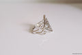 Sterling Silver 925 Bold Filigree Ring - view 4