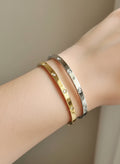Solid Statement Bangle - view 4