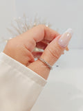 Sterling Silver 925 Simple Statement Band Ring - view 6