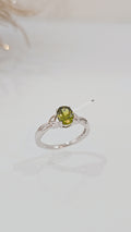 Sterling Silver Peridot Celtic Ring - view 5