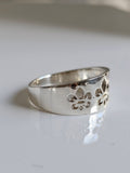 Sterling Silver Fleur De Lis Ring - view 5