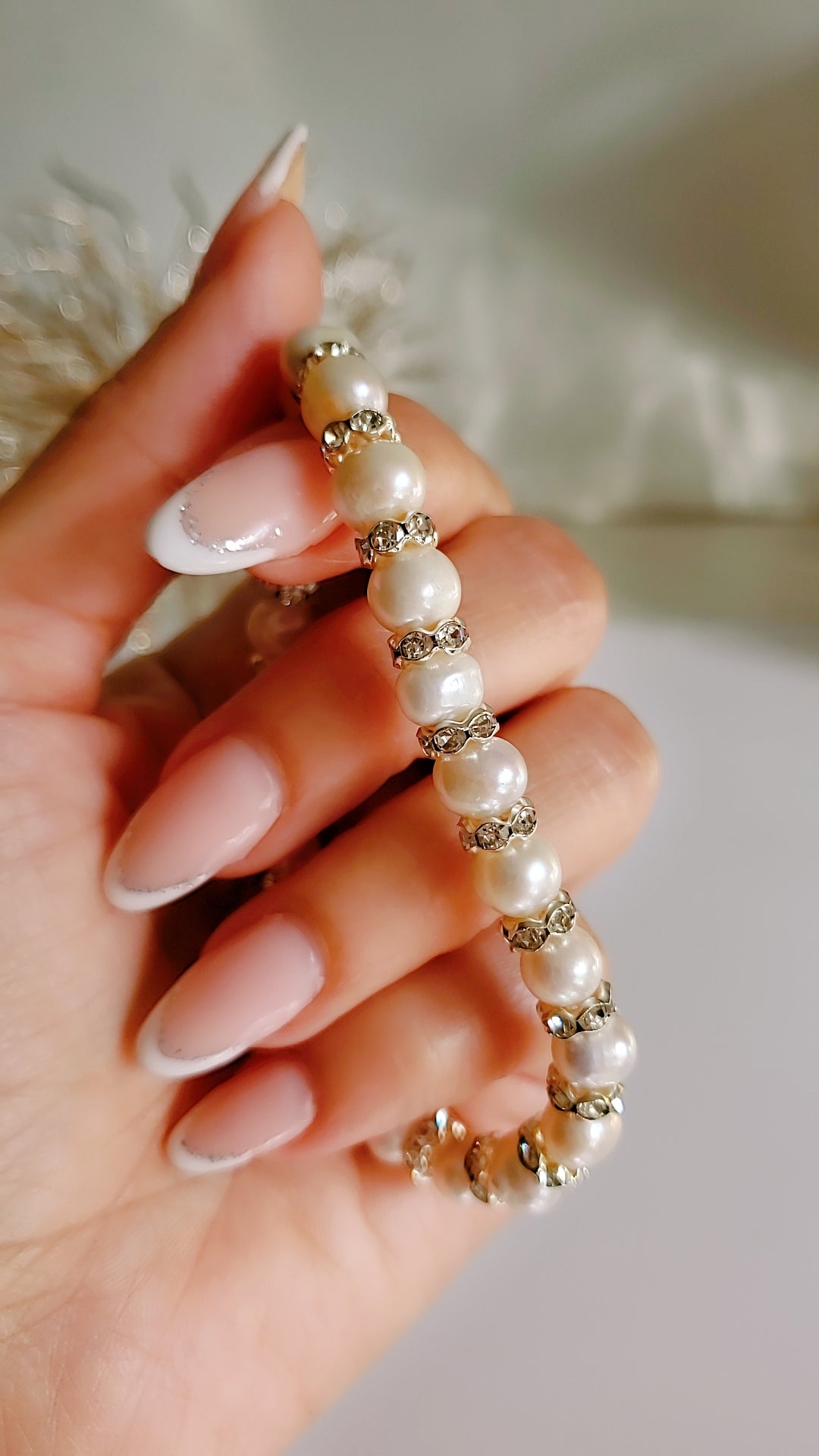 Genuine Fresh Water Pearl Slider Bracelet - view 4