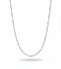Sterling Silver 925 Flat Marina Bracelet, Anklet, Necklace Chain