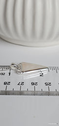 Triangle Mother of Pearl Necklace - view 5