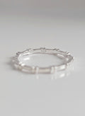 Sterling Silver Simple Dainty Ring - view 3