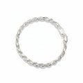 Sterling Silver 925 Rope Chain Bracelet