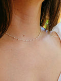 Sterling Silver 925 Choker Chain Necklace - view 3