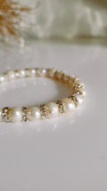 Genuine Fresh Water Pearl Slider Bracelet - view 5