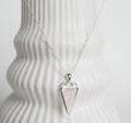 Triangle Mother of Pearl Necklace - view 3