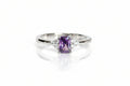 Sterling Silver Amethyst Cocktail Ring