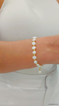 Genuine Fresh Water Pearl Slider Bracelet - view 7