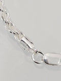 Sterling Silver 925 Rope Chain Bracelet - view 5