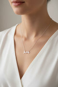 Sterling Silver 925 Adjustable Love Silver Chain