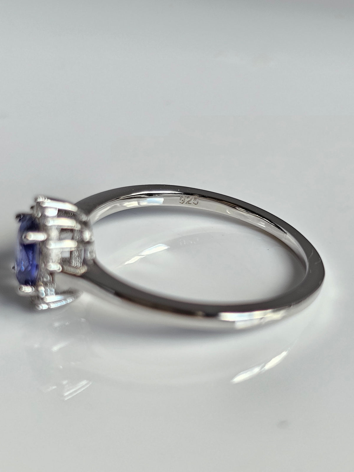 Sterling Silver 925 Tanzanite Ring - view 8