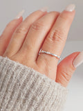Sterling Silver Simple Dainty Ring - view 2