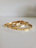 Solid Statement Bangle - view 2