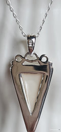 Triangle Mother of Pearl Necklace - view 4