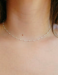 Sterling Silver 925 Choker Chain Necklace - view 9