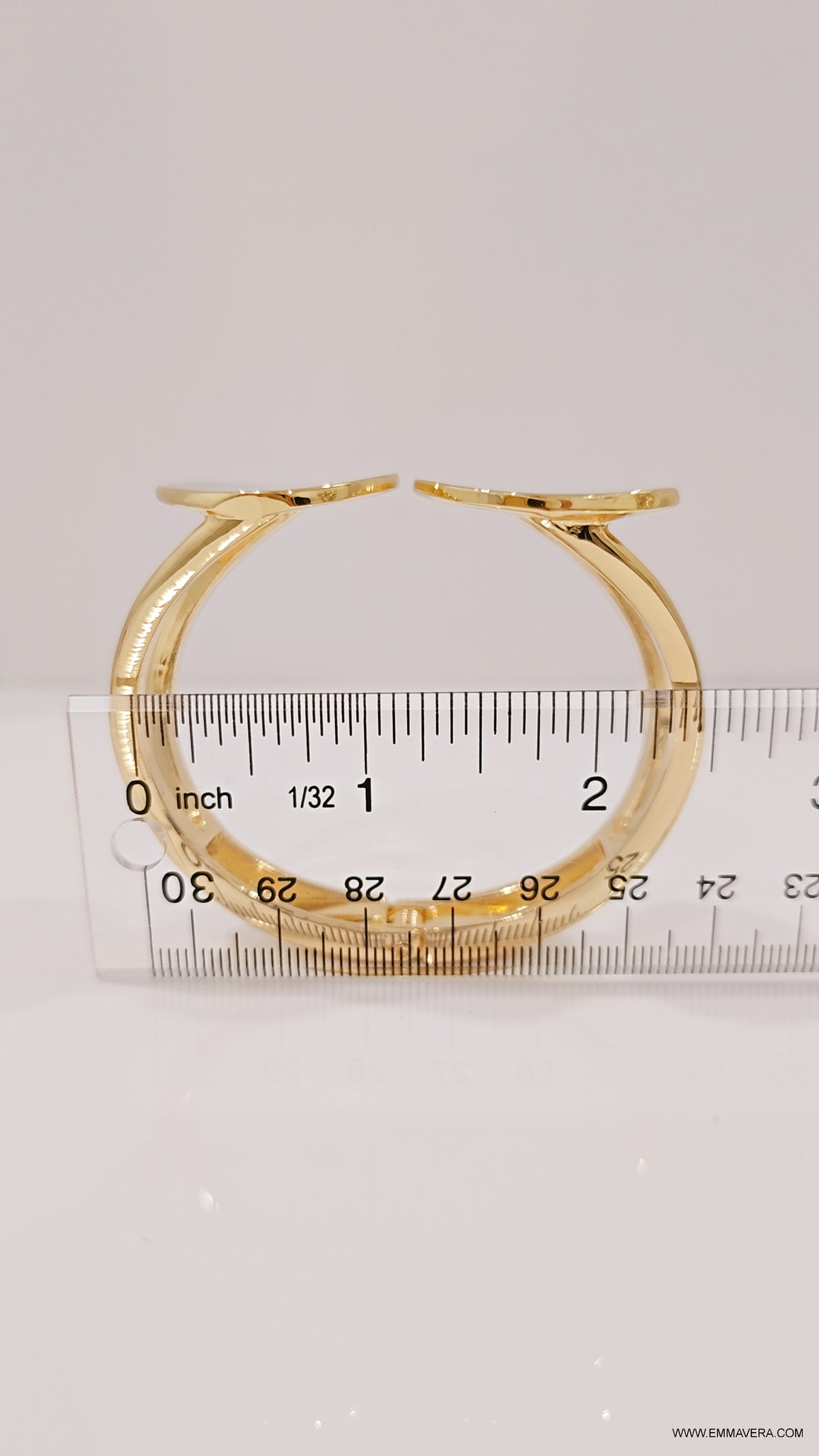 Bold Women's Gold Bangle - view 7
