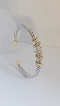 Wrap Around Crystal Bangle - view 5