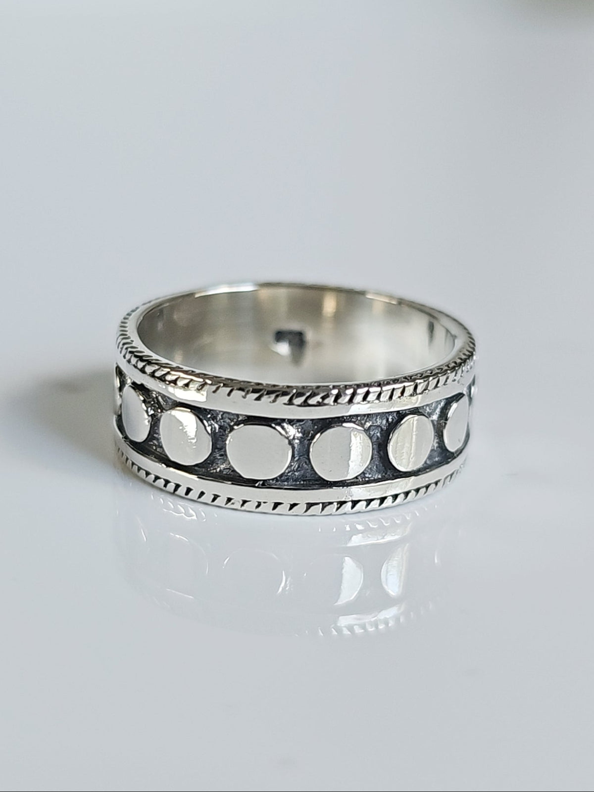 Sterling Silver 925 Unisex Bali Ring - view 8