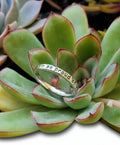 Engraved ~I am so proud of you~ Sterling Silver Ring - view 3