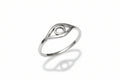Eye Protection Sterling Silver Ring