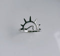 Sun Wave Sterling Silver Ring - view 4