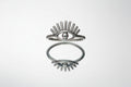 Sterling Silver 925 Protection Evil Eye Ring - view 5