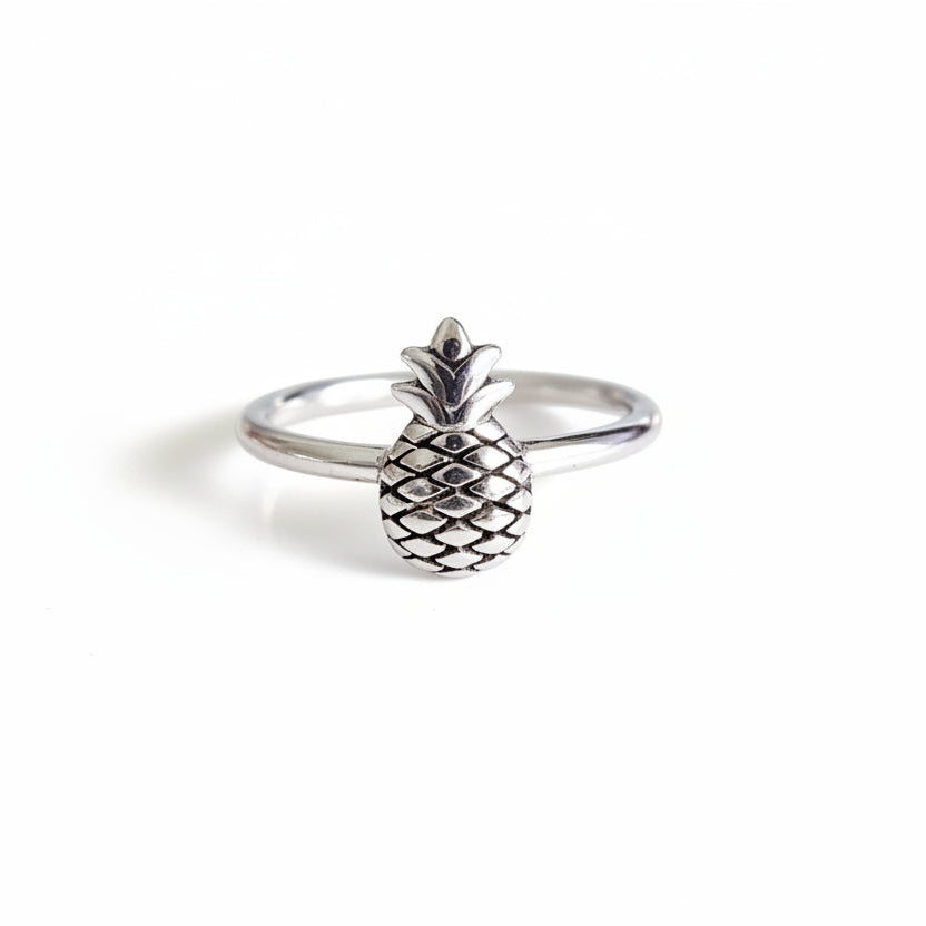 Sterling Silver Pinapple Ring