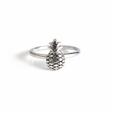 Sterling Silver Pinapple Ring