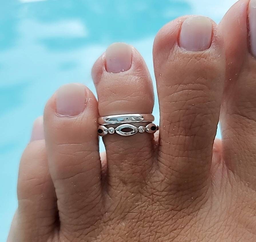 Sterling Silver Adjustable Ring - view 3