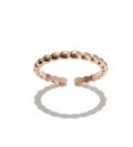 Rose Gold 925 Beaded Toe Ring - view 3
