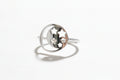 Sterling Silver Moon Stars Celestial Toe Ring - view 3