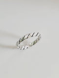 Dainty Midi Toe Sterling Silver Ring