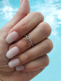 Sterling Silver Adjustable Ring - view 2
