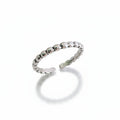 Silver Beaded Toe Ring