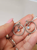 Sterling Silver 925 Moonstone Drop Earrings - view 3
