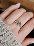 Sterling Silver 925 Protection Evil Eye Ring - view 2