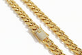 Gold Statement Cuban Link Chain - view 2