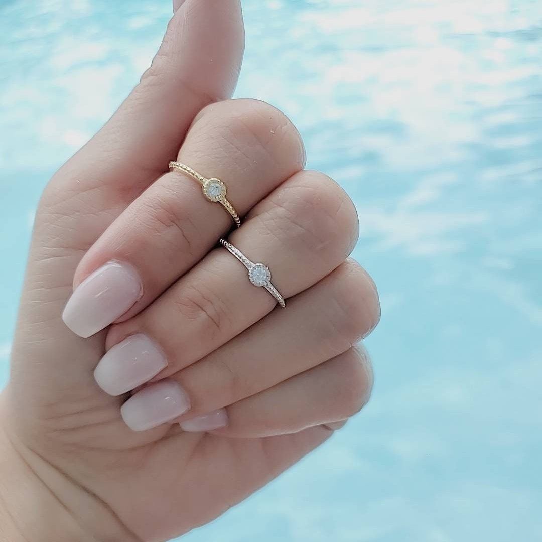 Sterling Silver Adjustable Dainty Midi Toe Ring - view 2