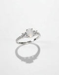 Sterling Silver Natural Mother of Pearl Ring