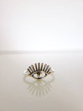 Sterling Silver 925 Protection Evil Eye Ring - view 4