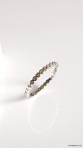 Thin Eternity Sterling Silver Ring