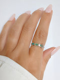 Sterling Silver 925 Genuine Turquoise Ring - view 2